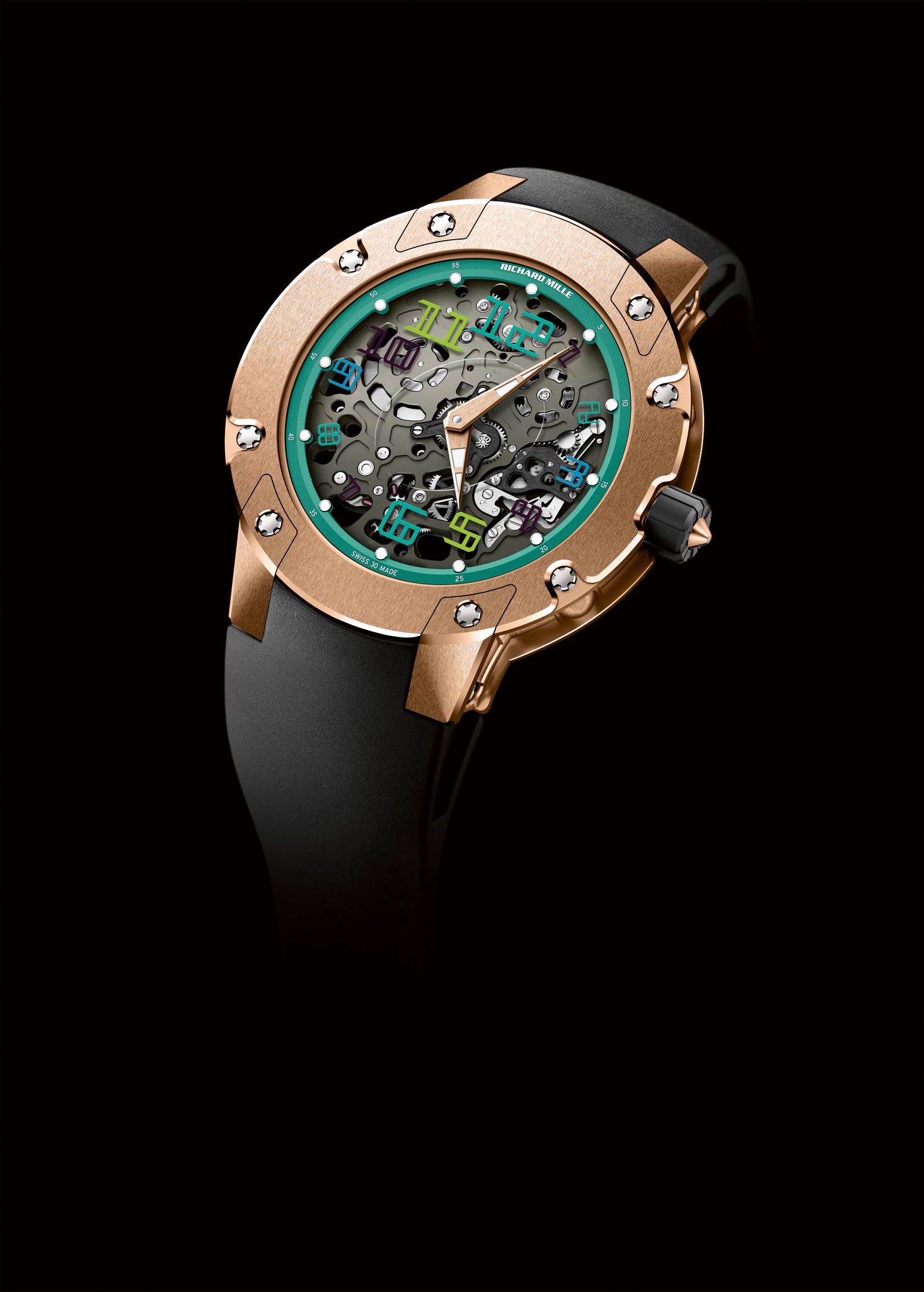 Replica Richard Mille RM 033 Sentebale Red Gold Watch